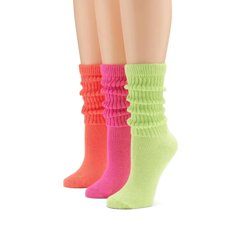 3-Pack Ribbed Socks - Fashionable and Comfortable Fit