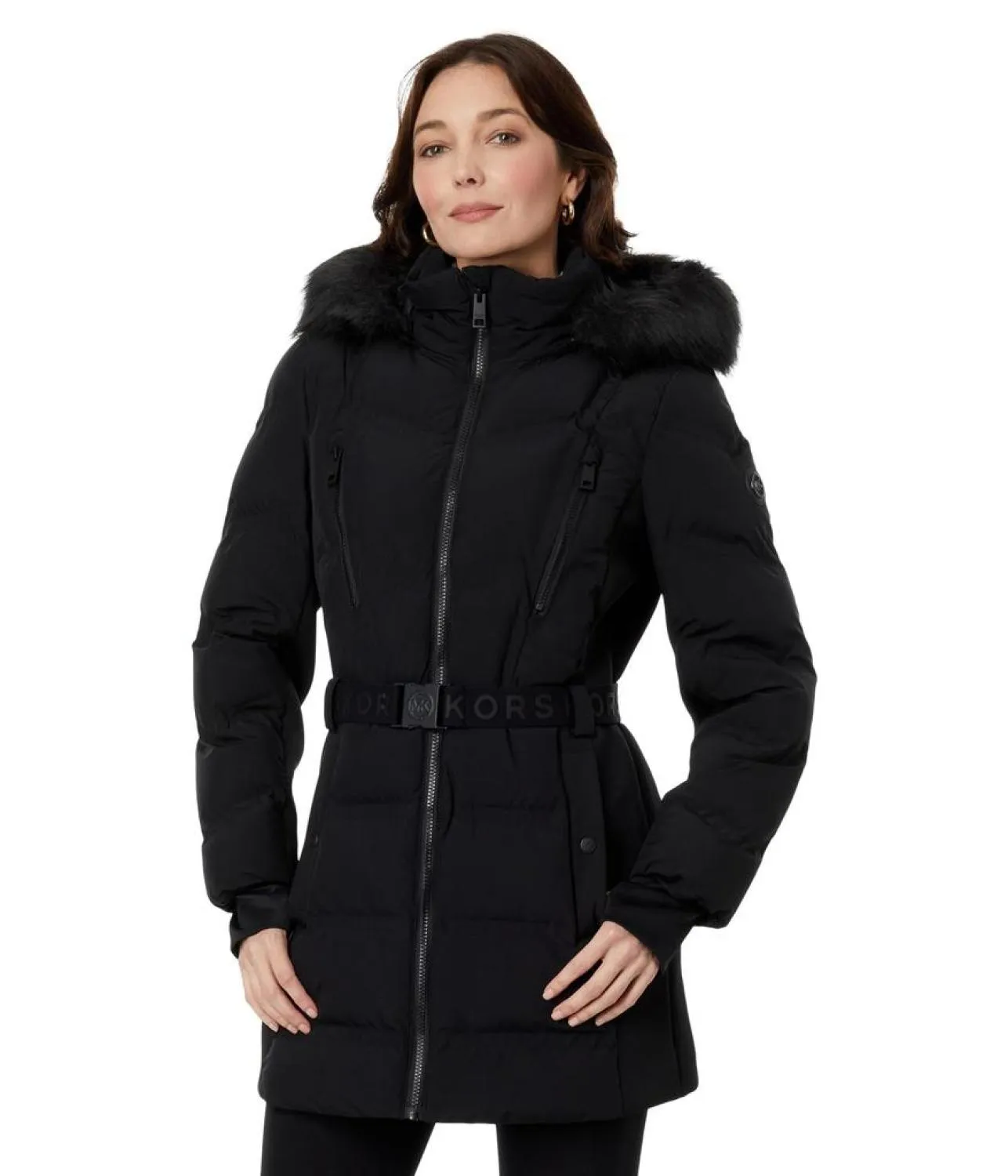 Active Coat with Contrast Zips A422727C