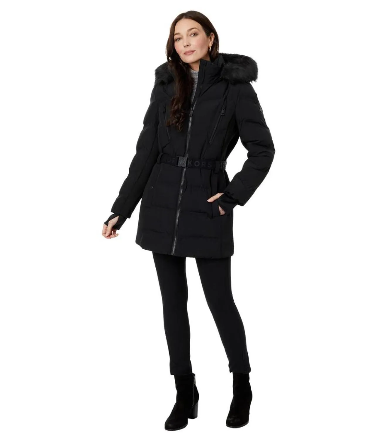 Active Coat with Contrast Zips A422727C