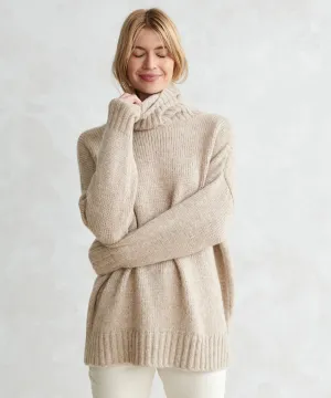 Alpaca Cocoon Turtleneck