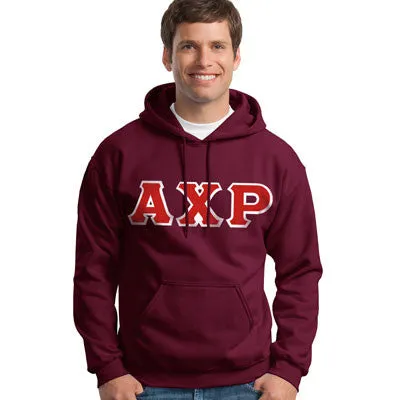 Alpha Chi Rho Hooded Sweatshirt - G185 - TWILL