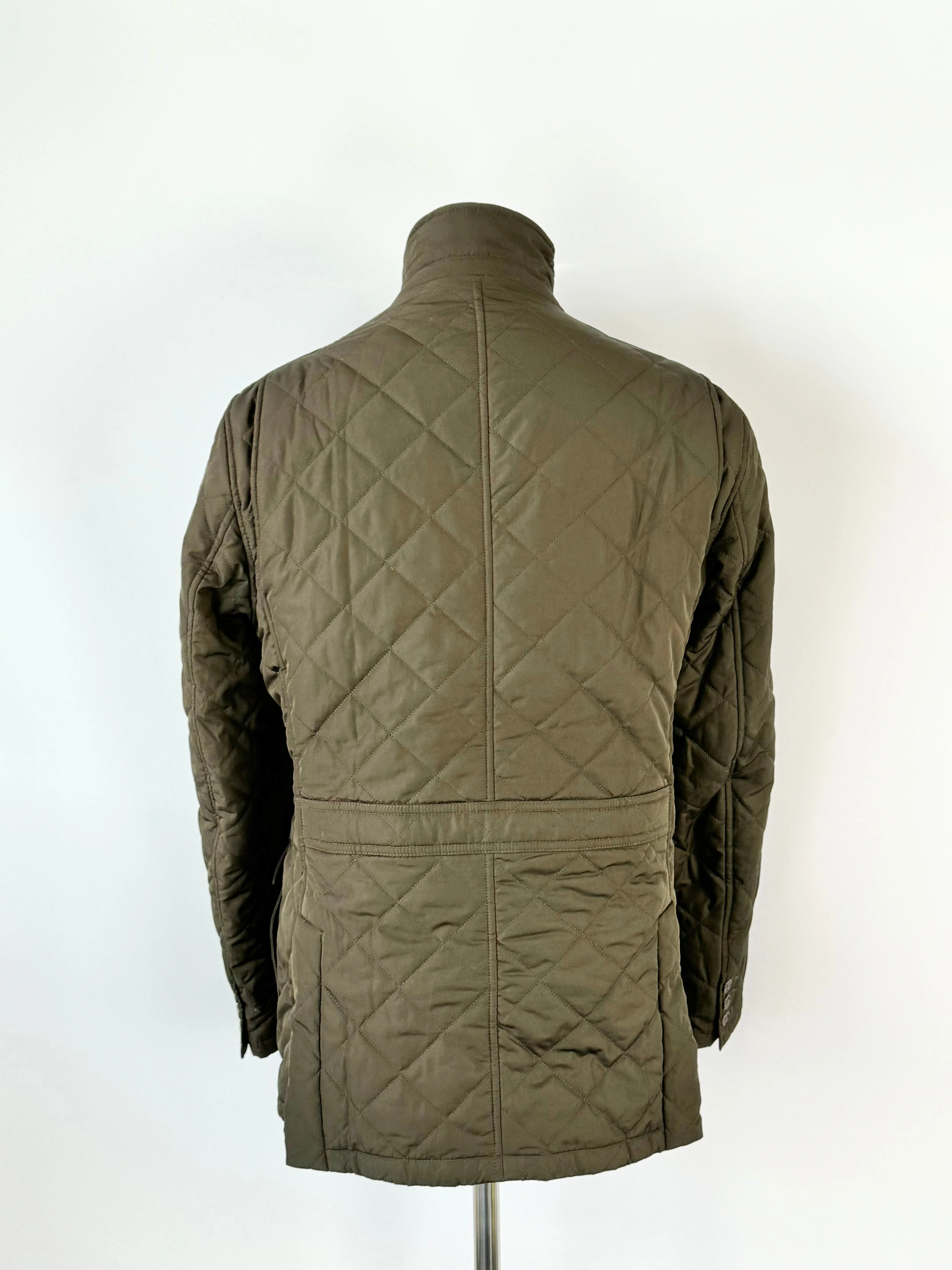 Barbour Deep Green Quilted Jacket - L