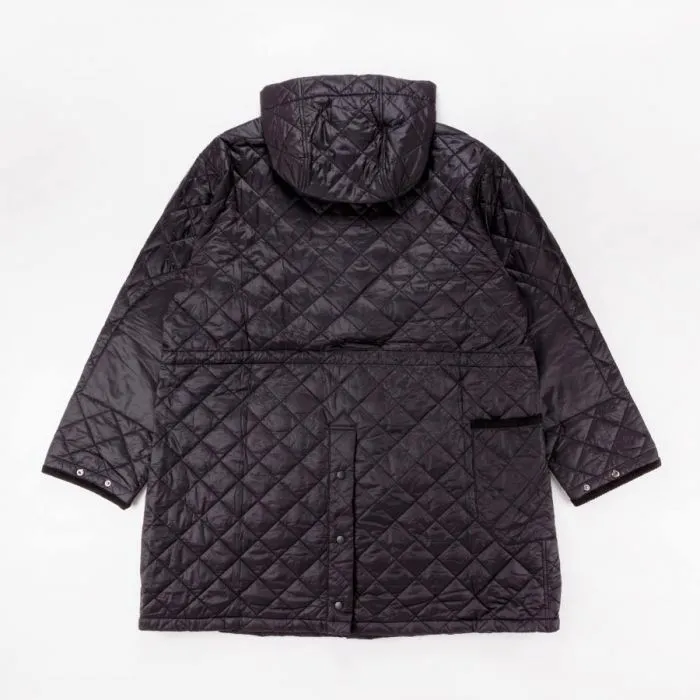 BARBOUR X ENGINEERED GARMENTS JANKEES QUILT JACKET BLACK