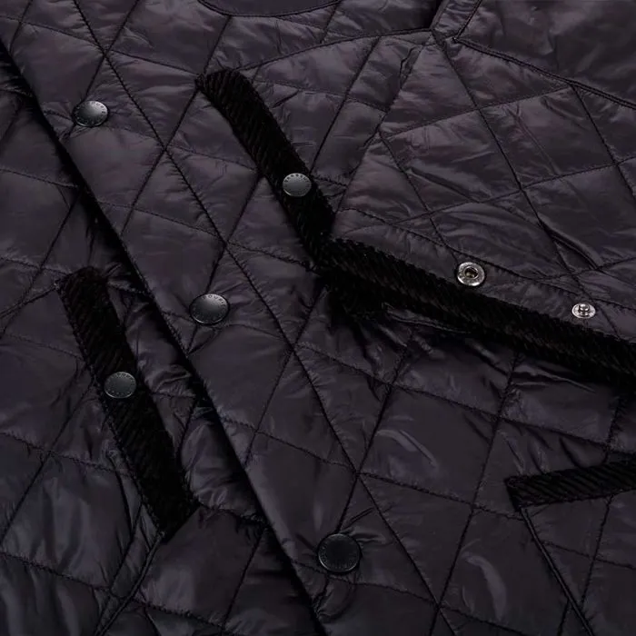 BARBOUR X ENGINEERED GARMENTS JANKEES QUILT JACKET BLACK