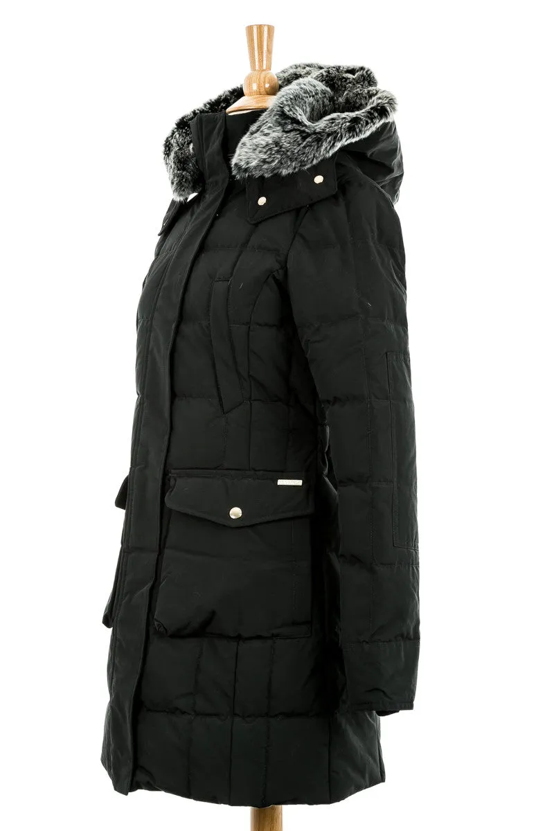 Blizzard Parka with Fur Trim