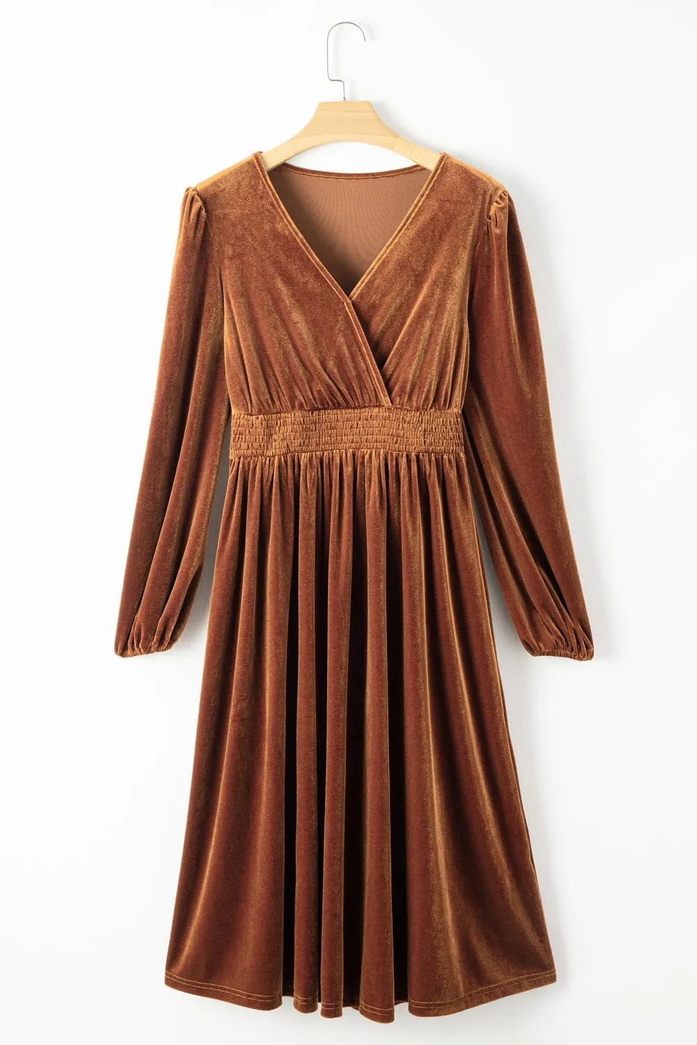 Bohemian Velvet Dress