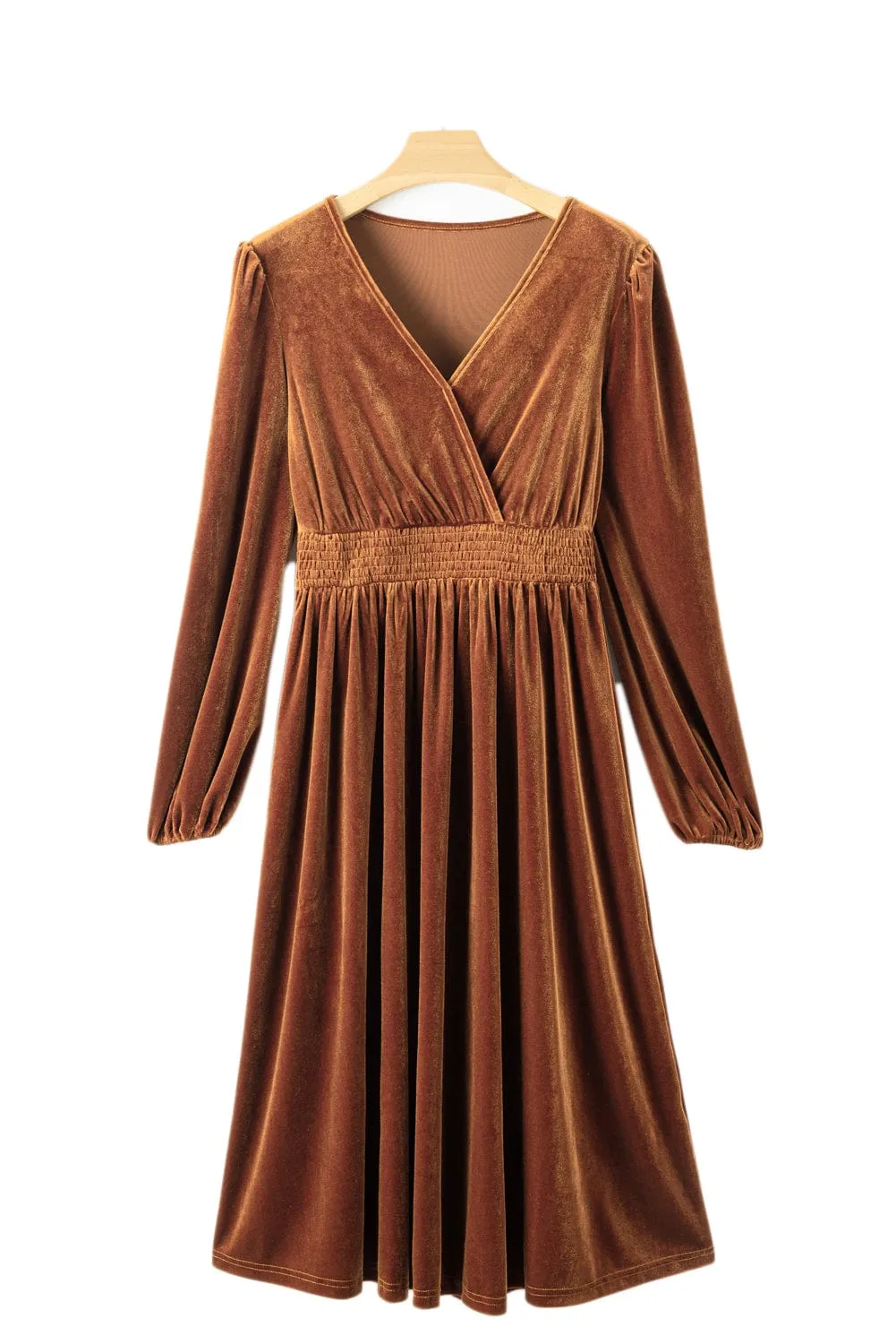 Bohemian Velvet Dress