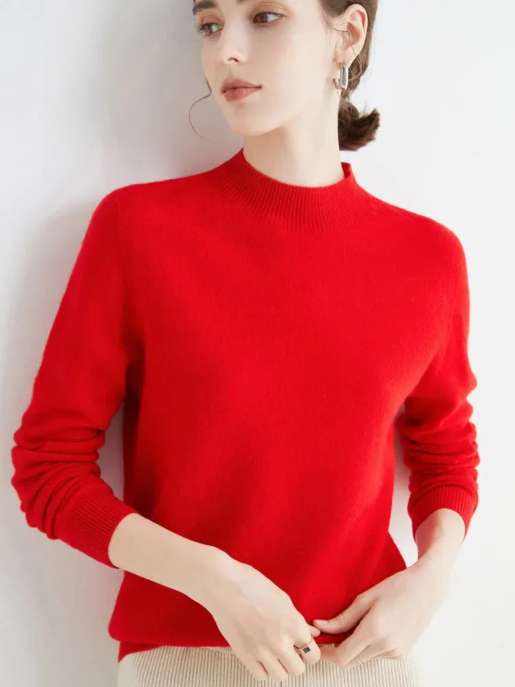 CARRIE | MOCK-NECK SWEATER