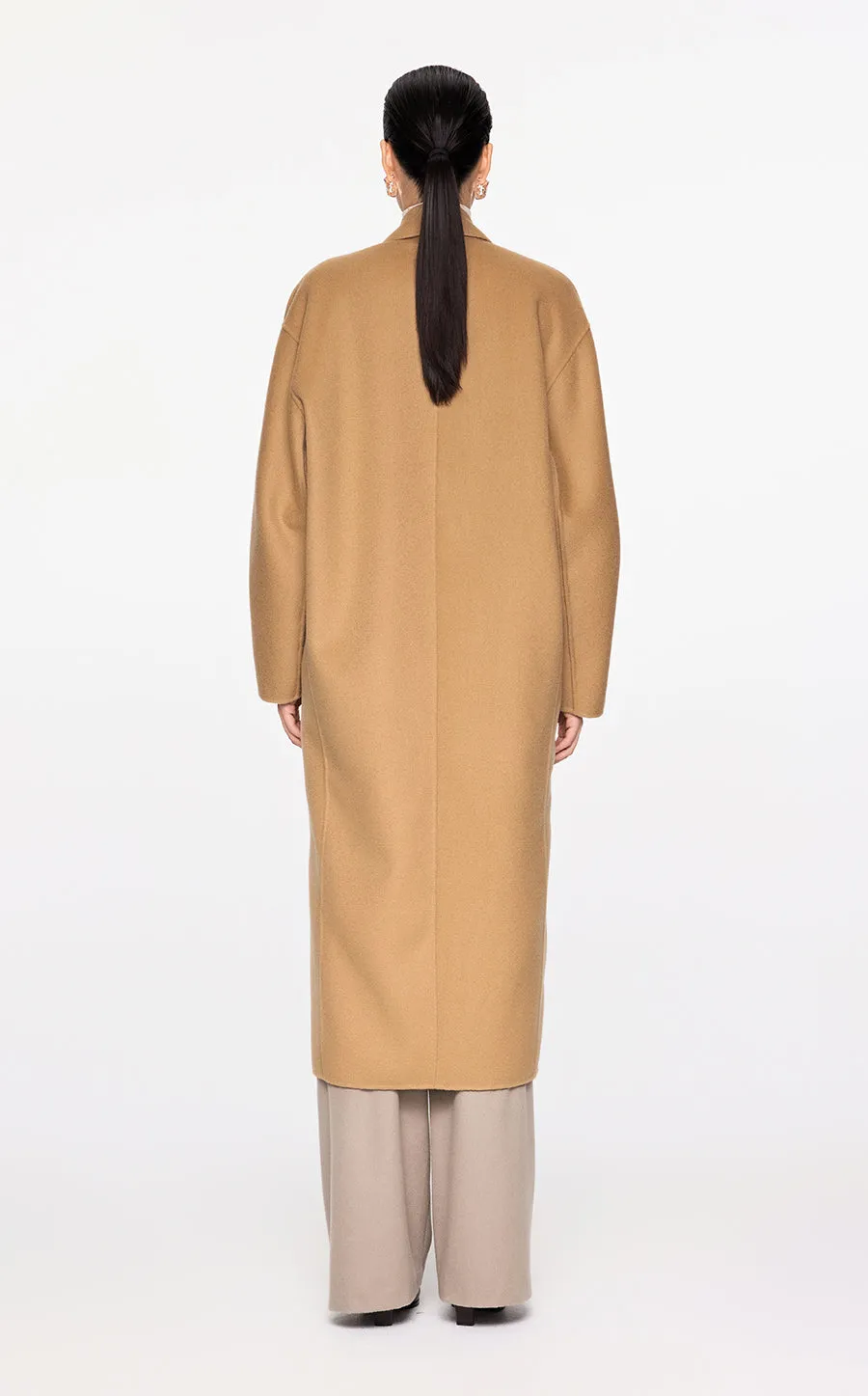 Coat / JNBY Mid-length Wool Coat