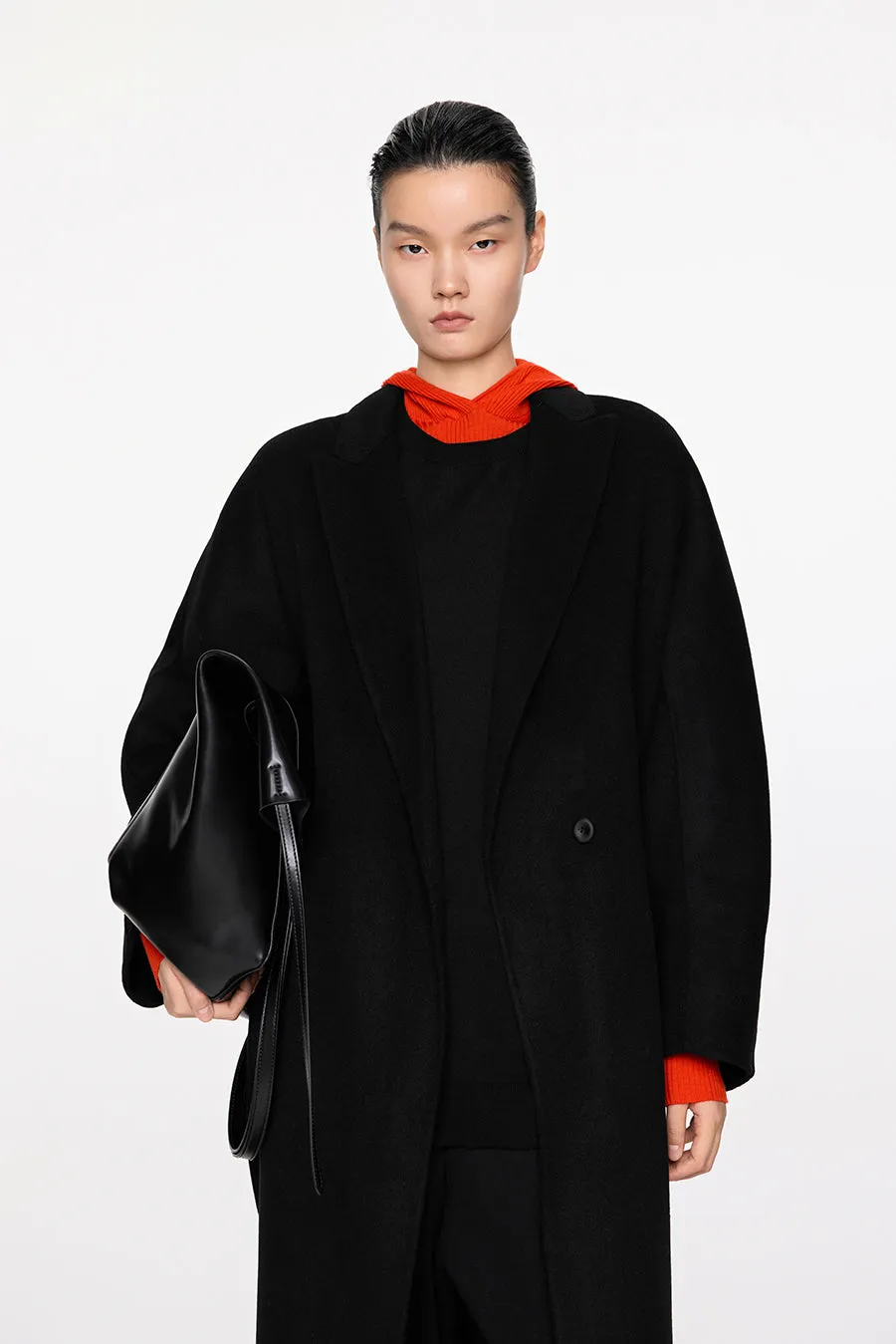 Coat / JNBY Mid-length Wool Coat