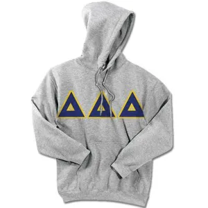 Delta Delta Delta Standards Hooded Sweatshirt - G185 - TWILL