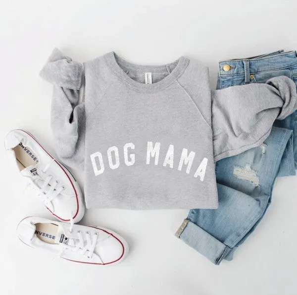 DOG MAMA Unisex Crewneck Sweatshirt