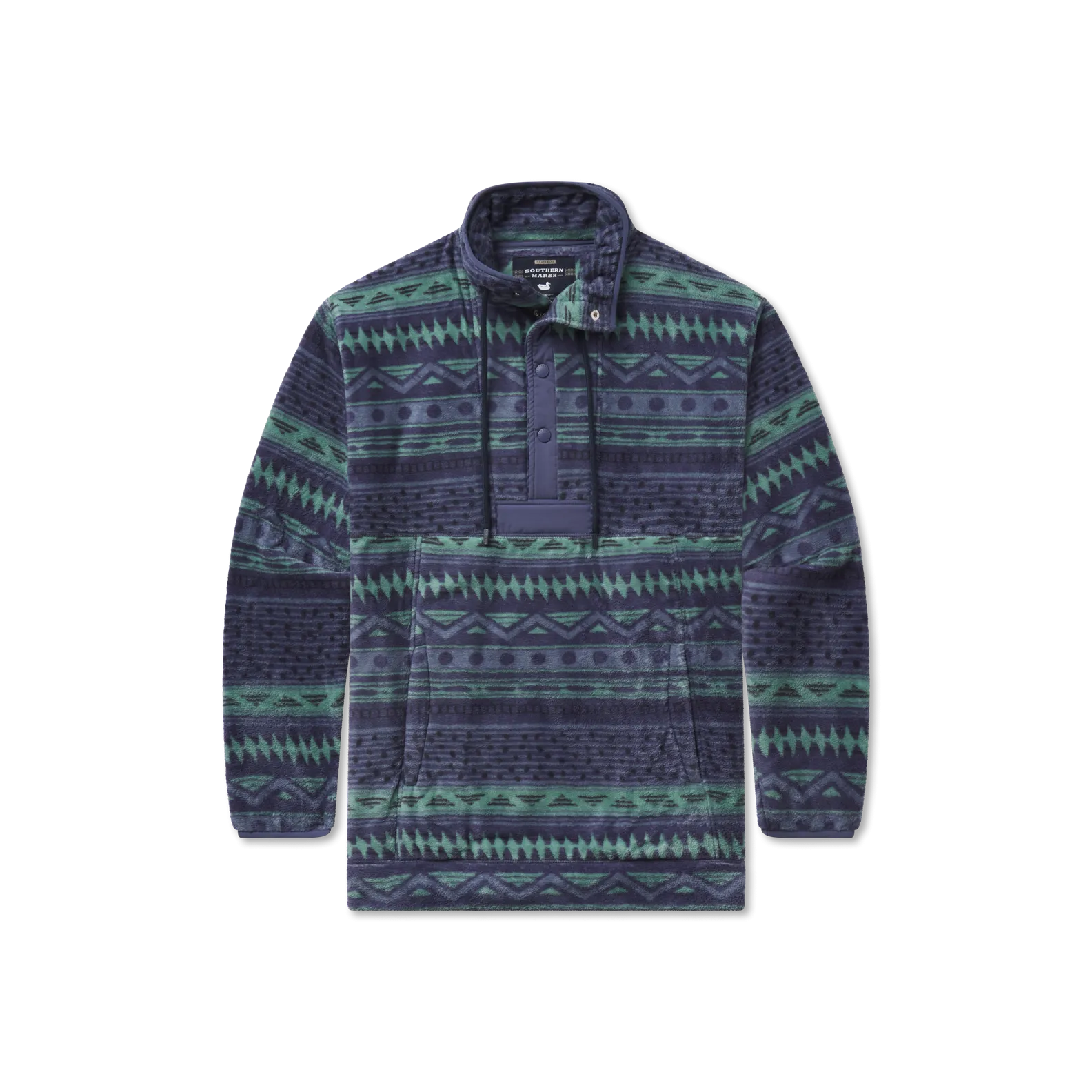 Four Corners Printed Pullover