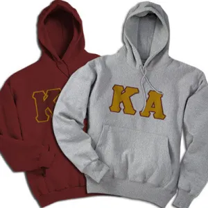 Kappa Alpha Hooded Sweatshirt, 2-Pack Bundle Deal - TWILL