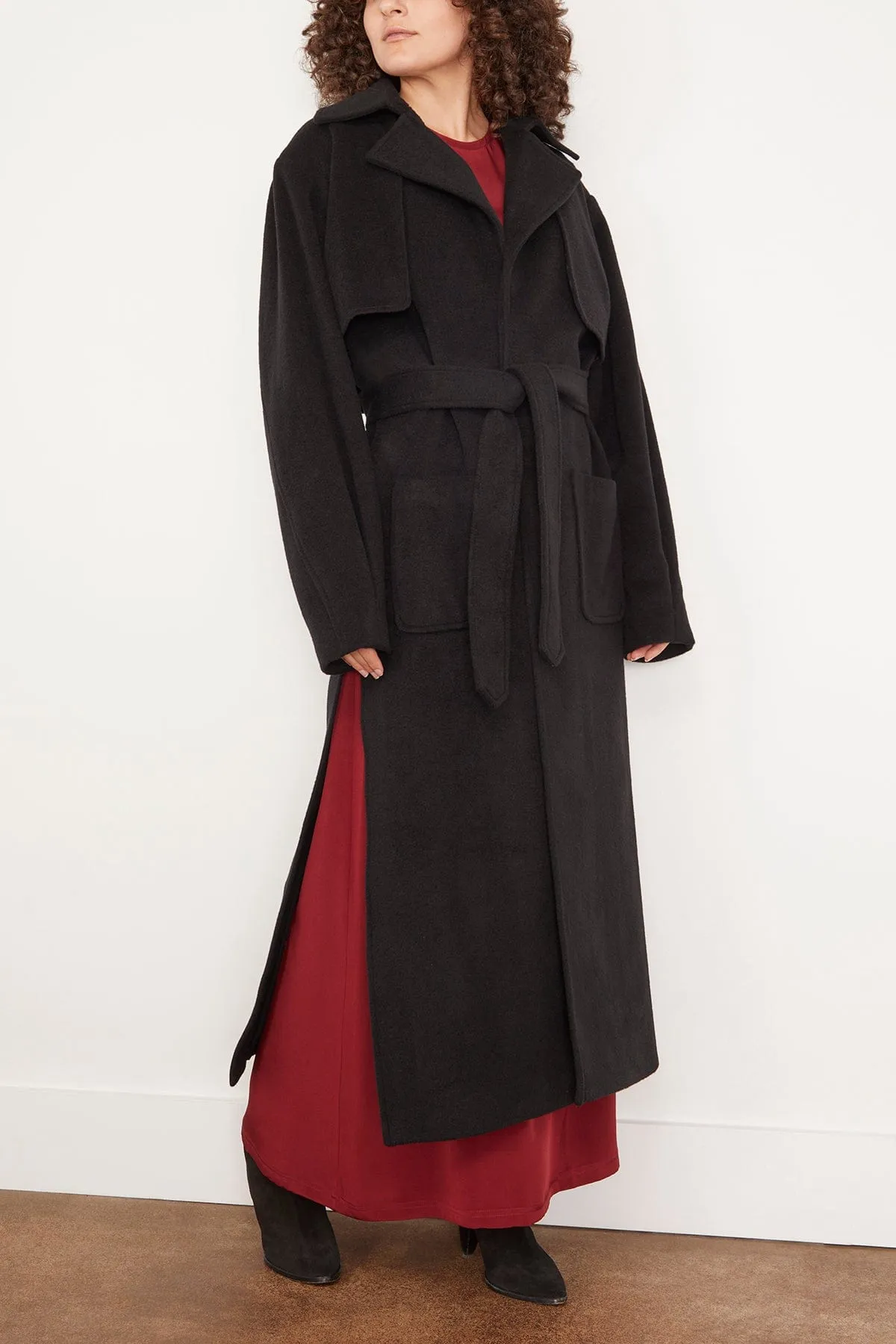 Karin Coat in Black