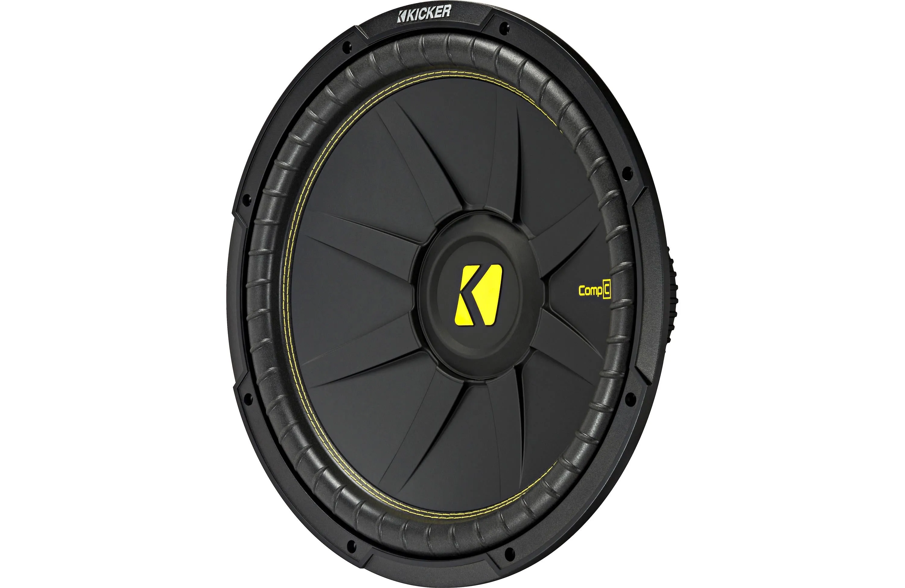 Kicker CompC 44CWCD154 CompC Series 15" Subwoofer with Dual 4-ohm Voice Coils Subwoofer (Black)