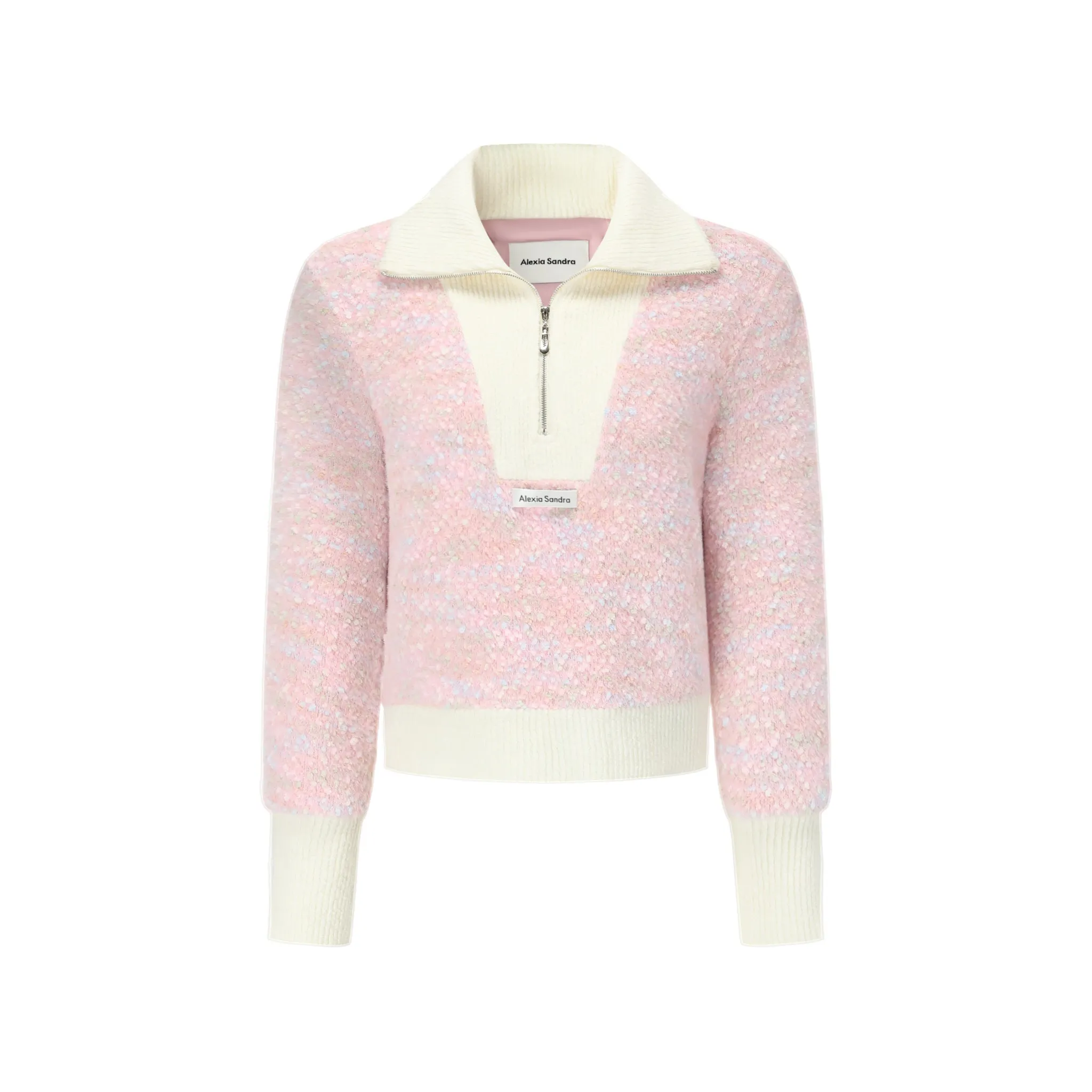 Knitted Cardigan in Pink