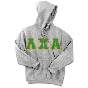 Lambda Chi Alpha Standards Hooded Sweatshirt - G185 - TWILL