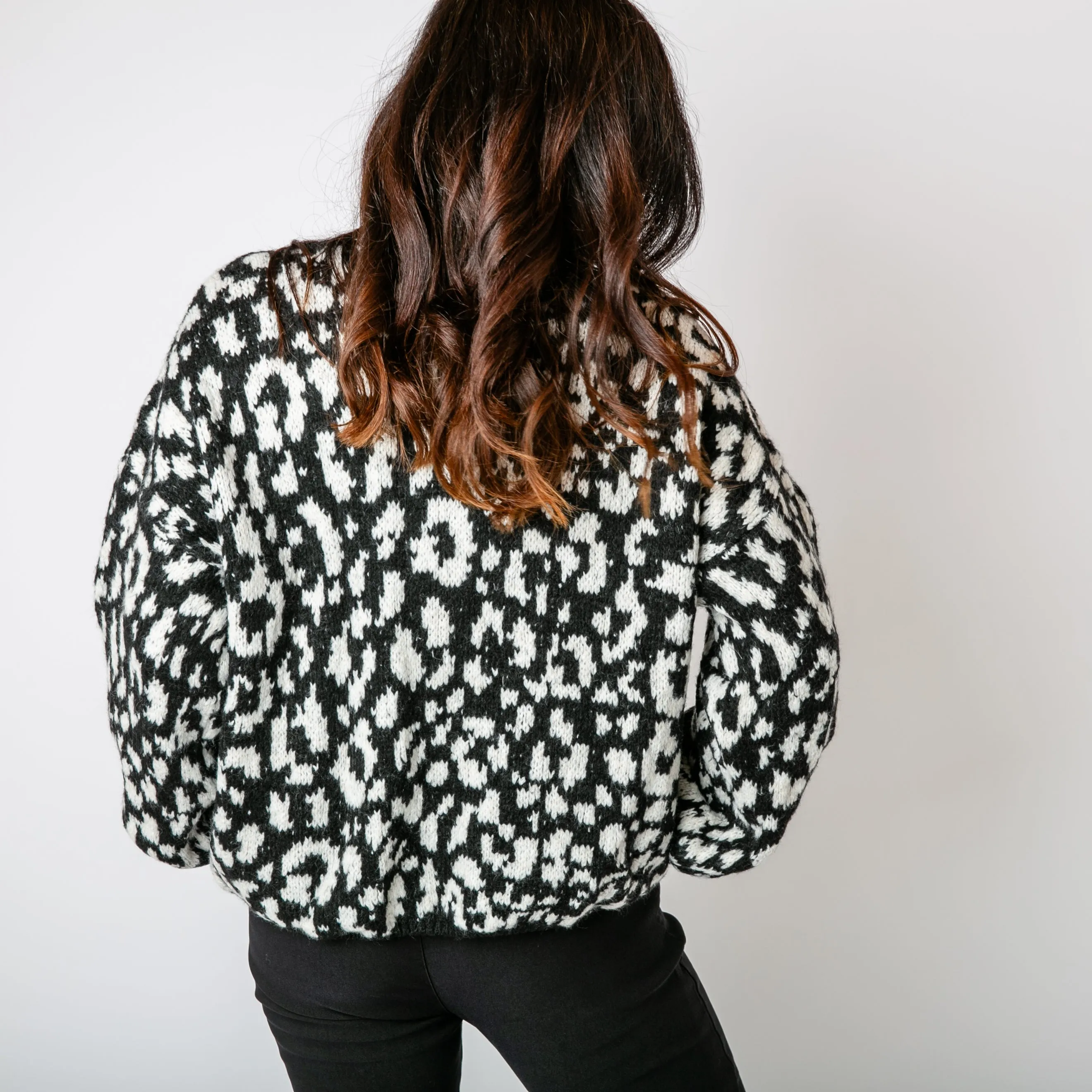 Leopard Print Cardigan