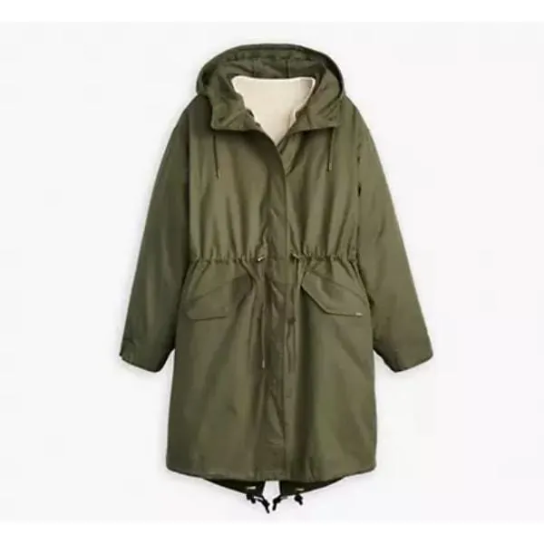 Levi's Crawford 3-in-1 Parka In Army Green