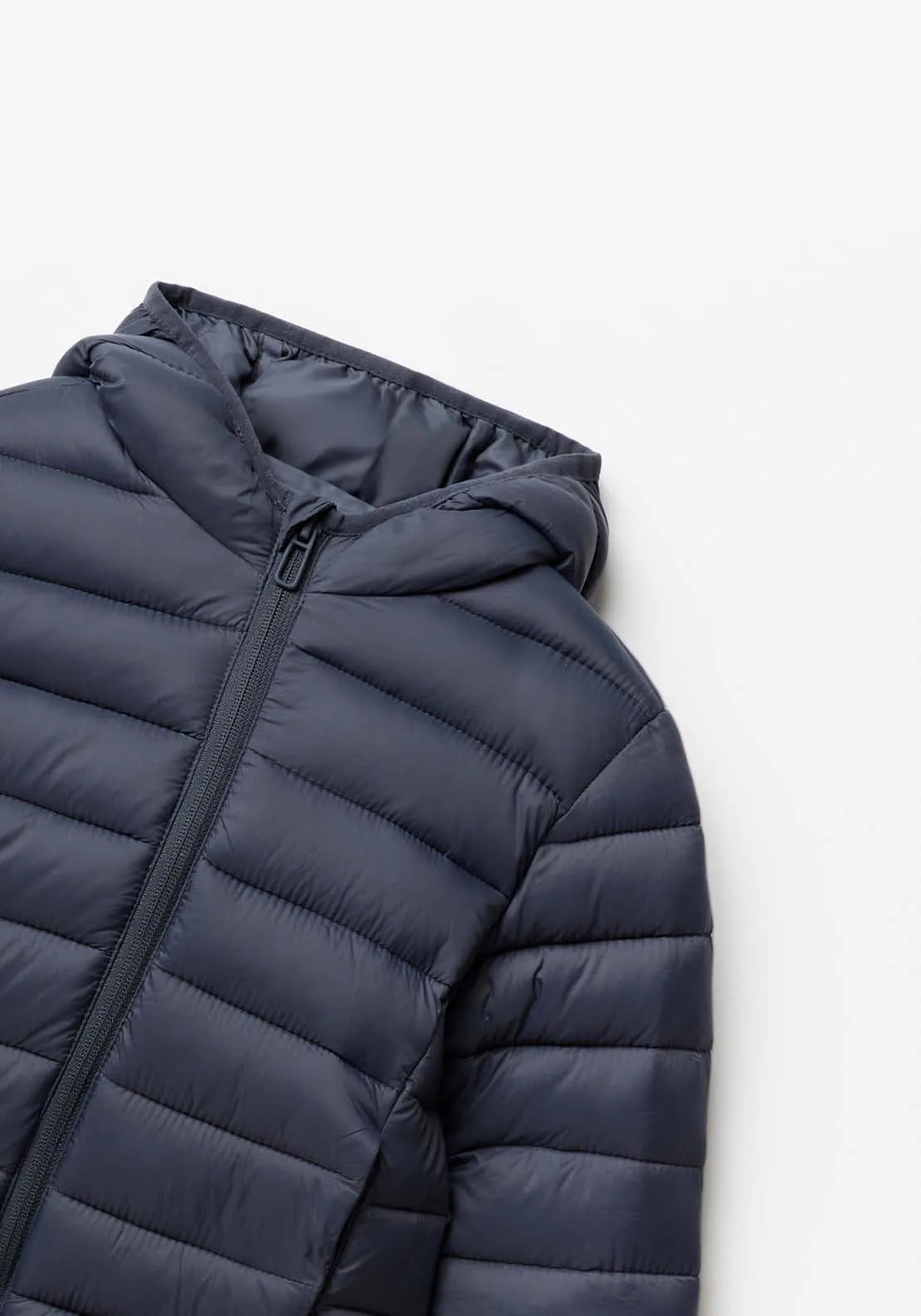 Light Puffer Jacket - Navy