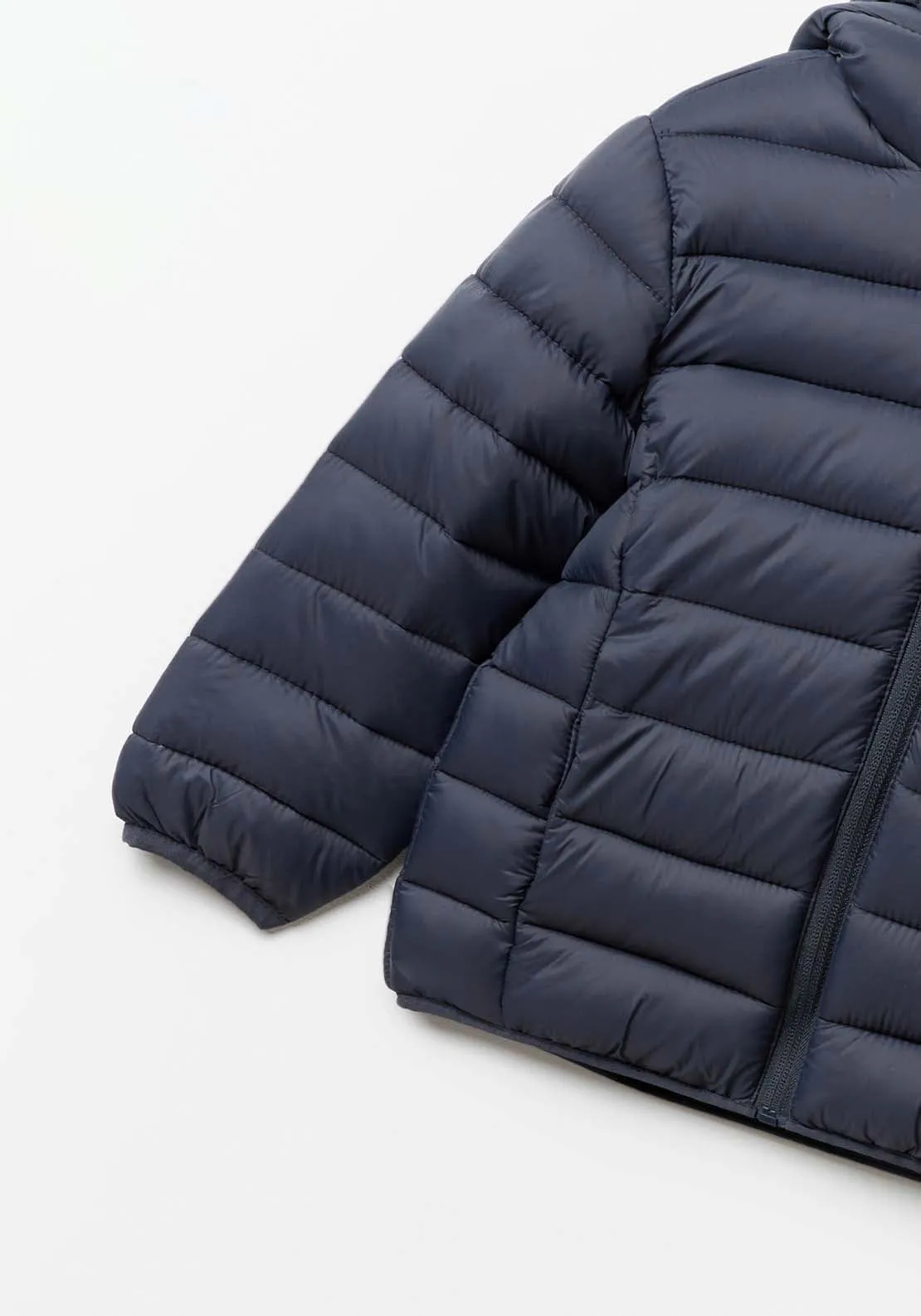 Light Puffer Jacket - Navy