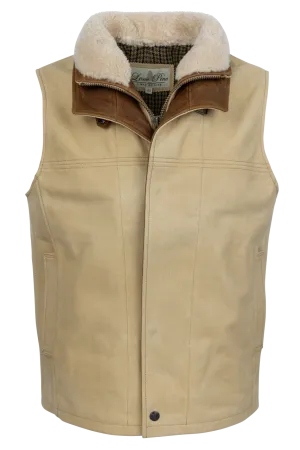 Lone Pine Leather Trekker Vest - Palomino