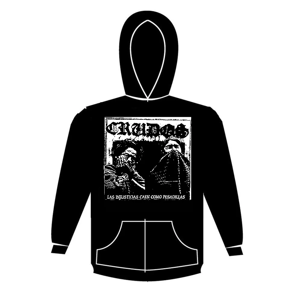 LOS CRUDOS INJUSTICIAS hoodie