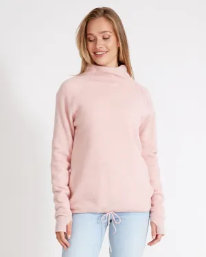 Martina Knitted Windproof Sweater - Flamingo