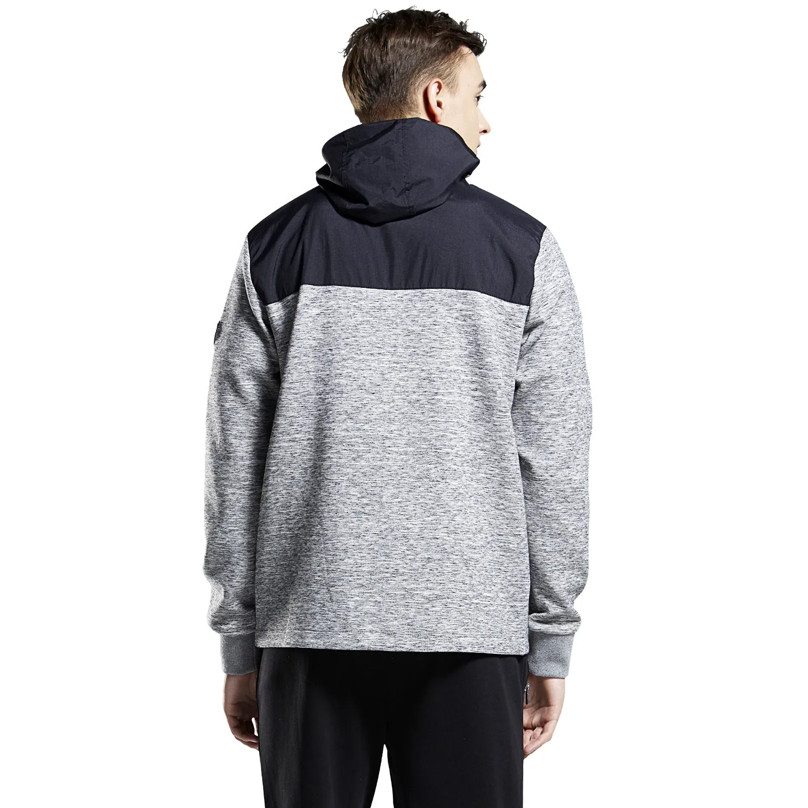 Men's Hoodie Sweatshirt jacket Heather Scuba