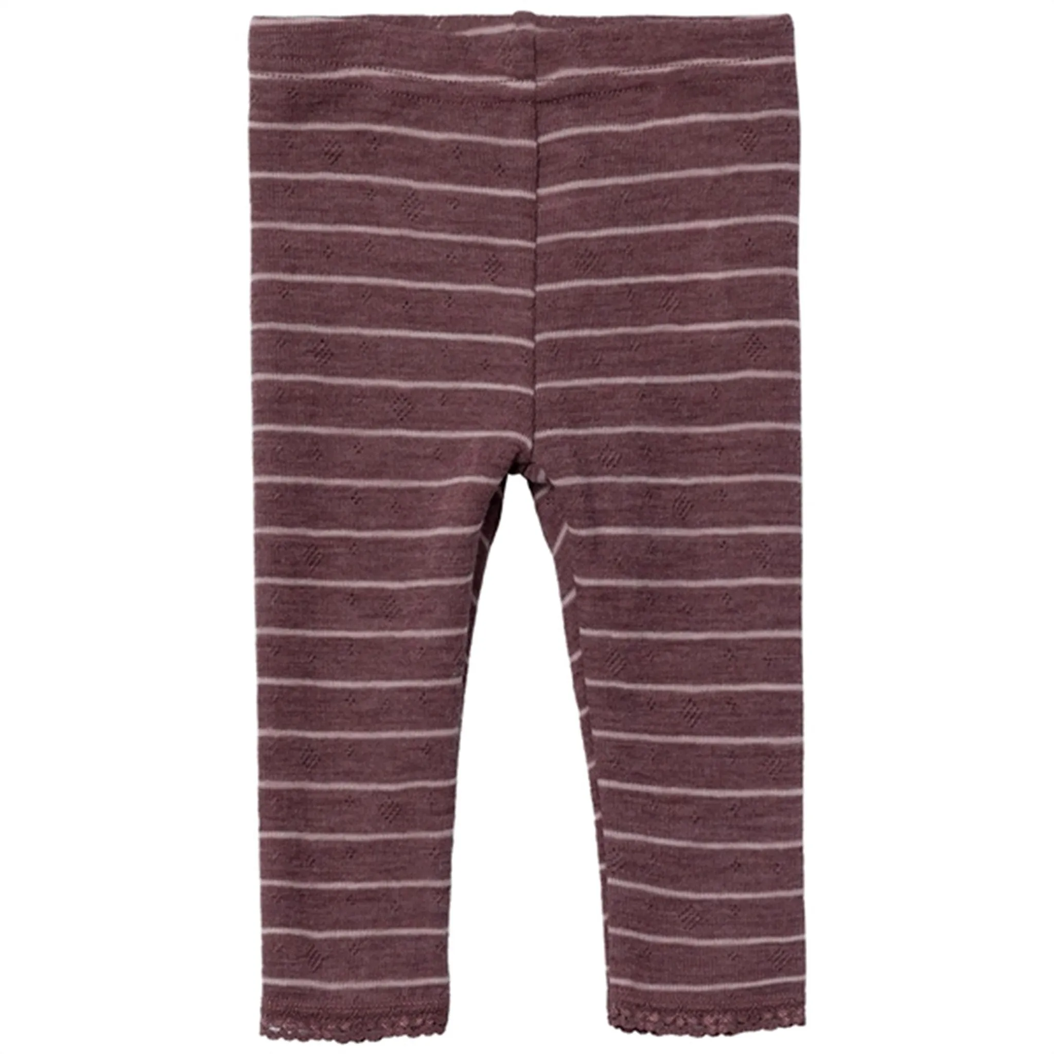 Name it Peppercorn Stripes Wang Wool Needle Leggings Noos