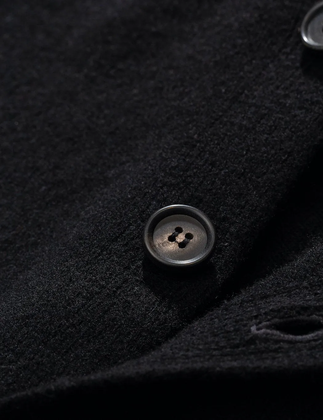 Norse Projects Adam Cardigan (Wool) - Black