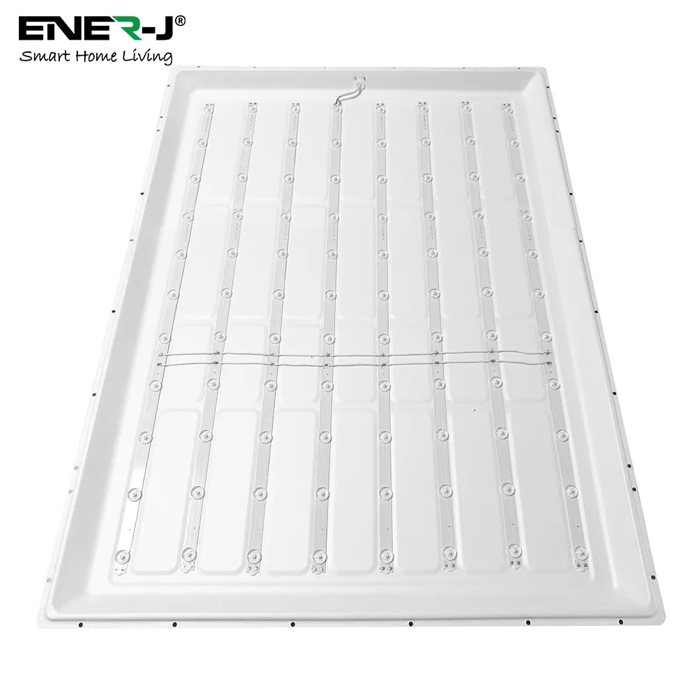 Pack of 2 LED Backlit Panel, 120x60cms, 50W, 6000Lm, 3000K, 3 yrs Warranty