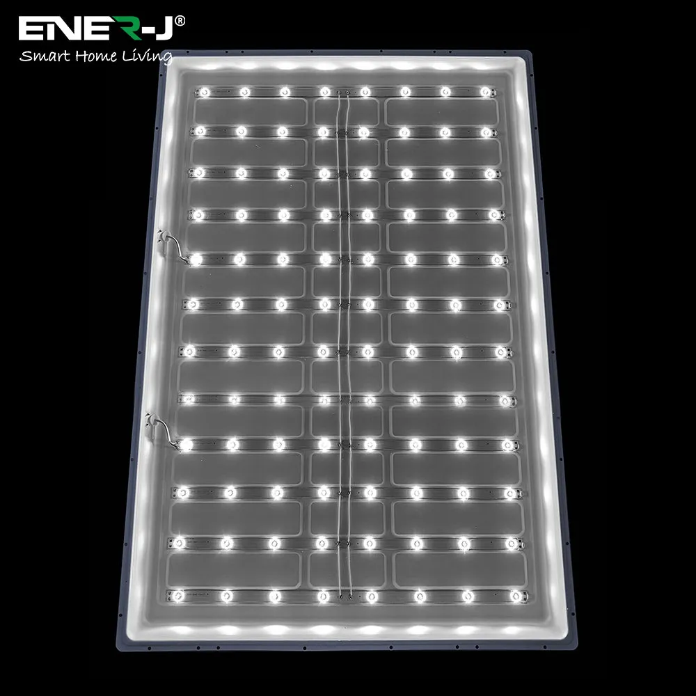 Pack of 2 LED Backlit Panel, 120x60cms, 50W, 6000Lm, 3000K, 3 yrs Warranty