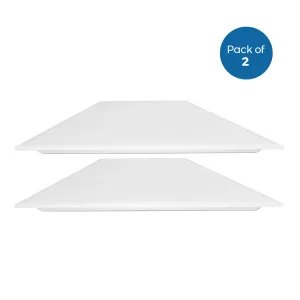 Pack of 2 LED Backlit Panel, 120x60cms, 50W, 6000Lm, 3000K, 3 yrs Warranty