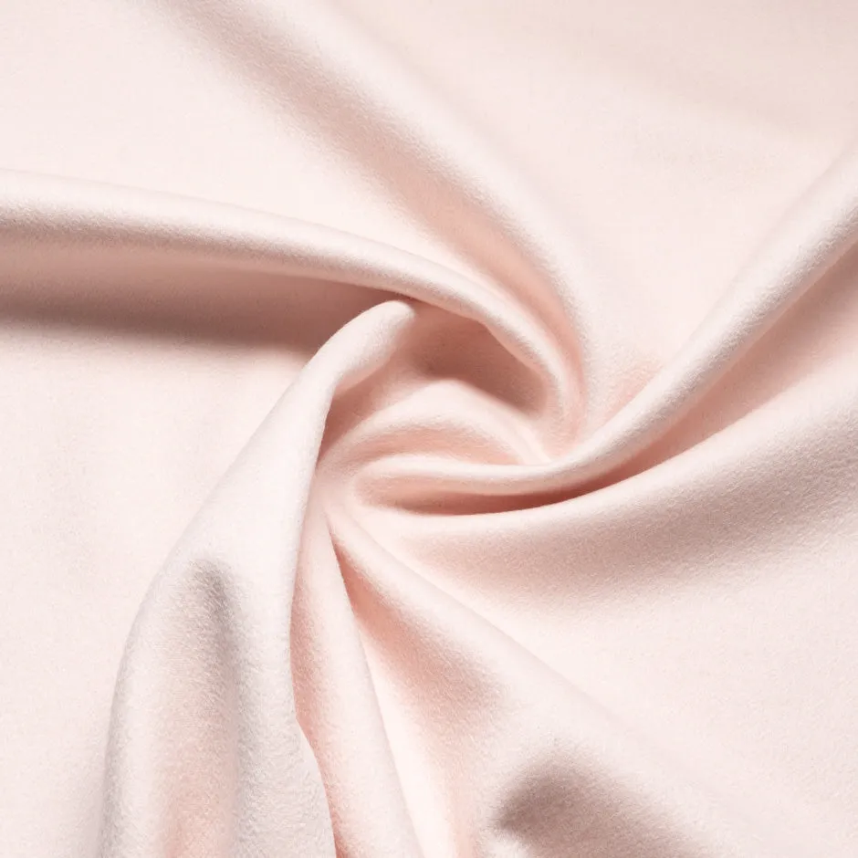 Pale Pink Double-Faced Pure Cashmere