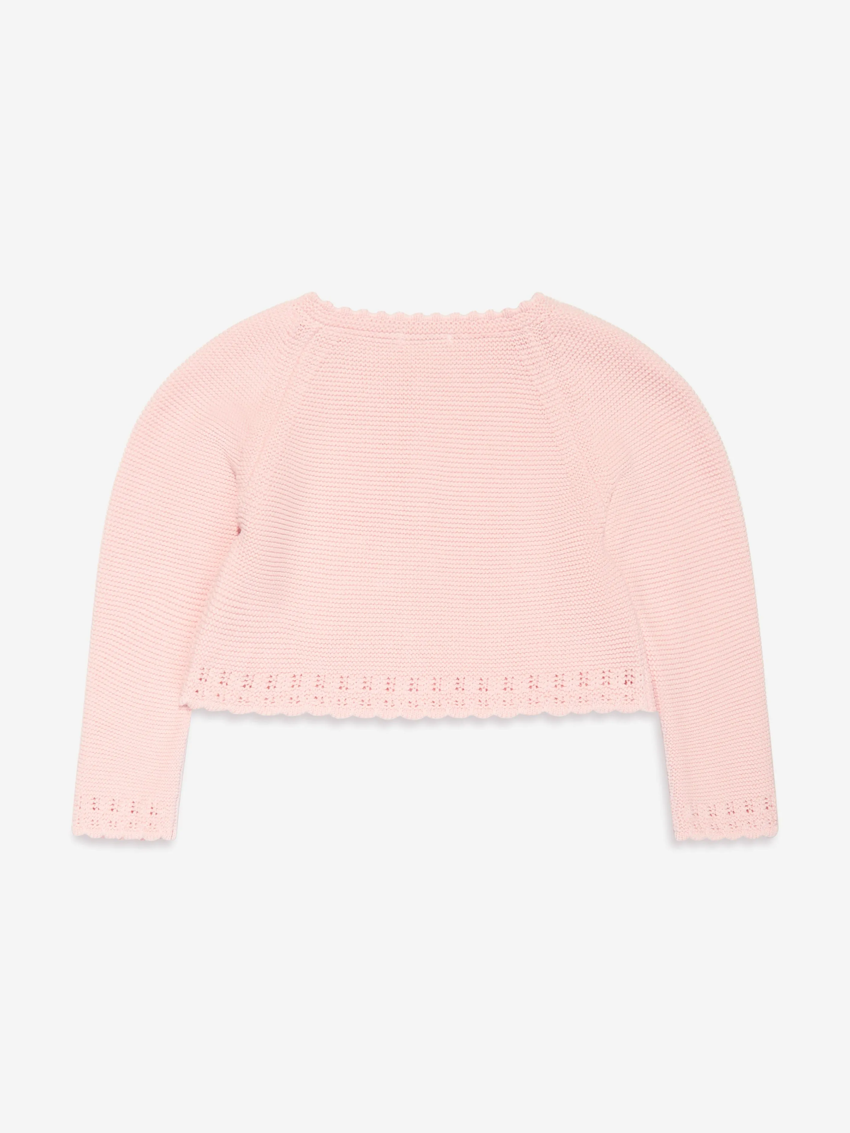 Patachou Girls Knitted Cardigan in Pink