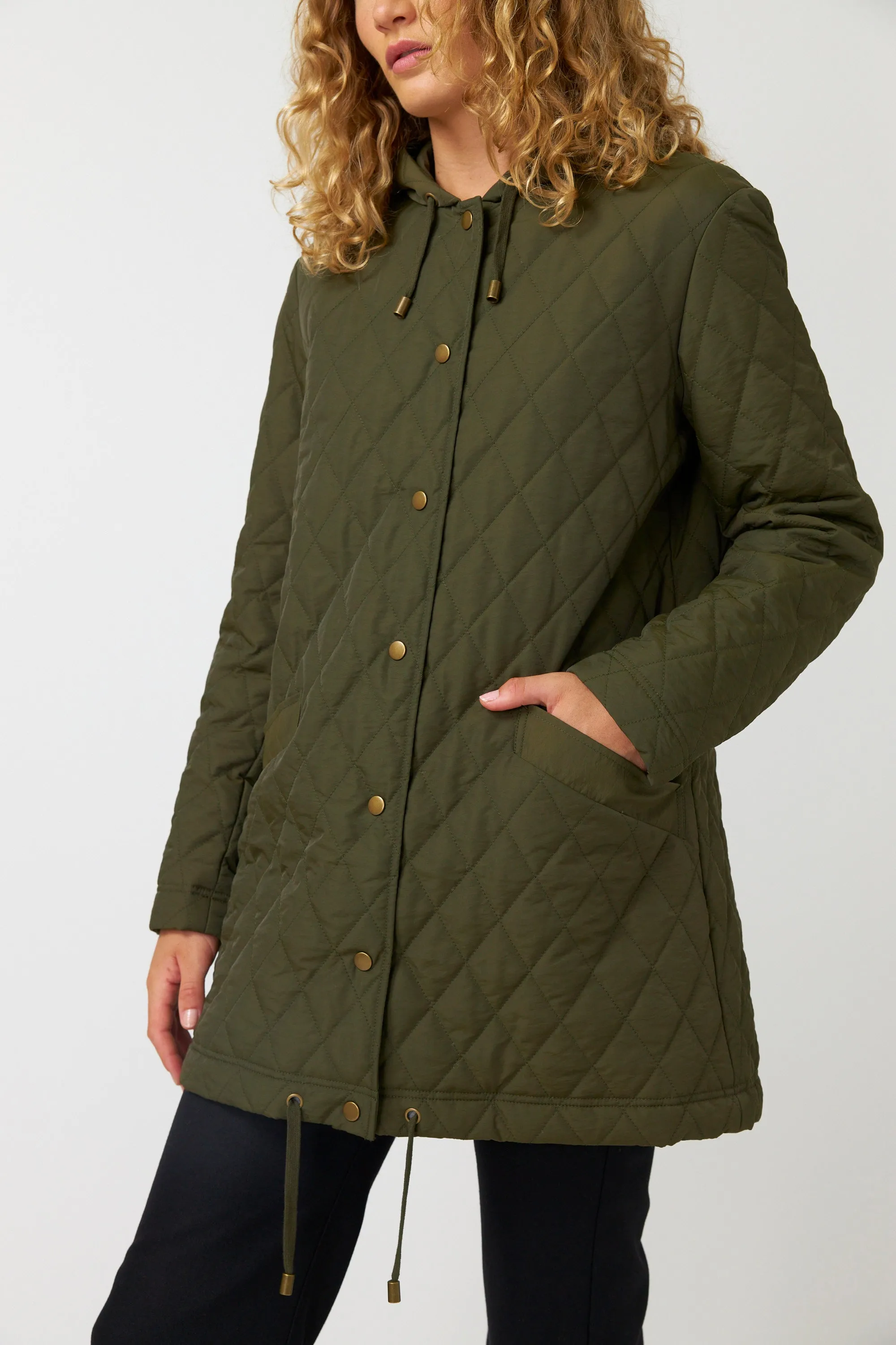 Quilted parka