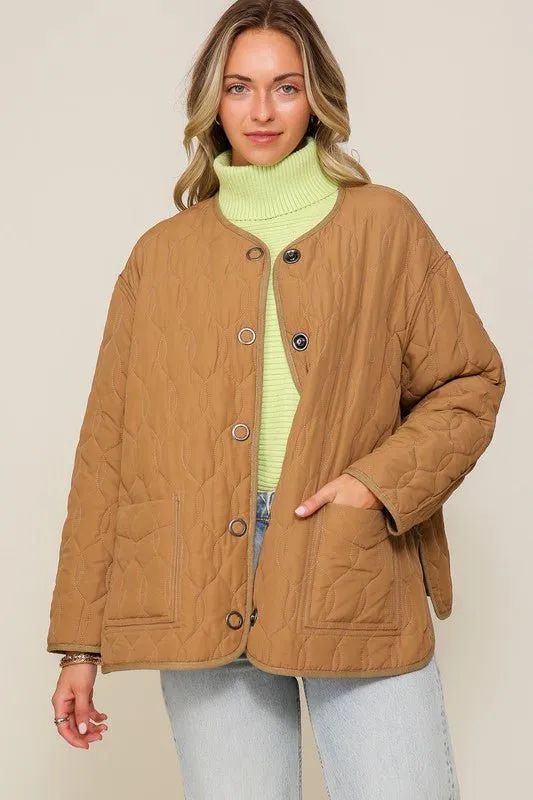 Quilted Puffer Jacket