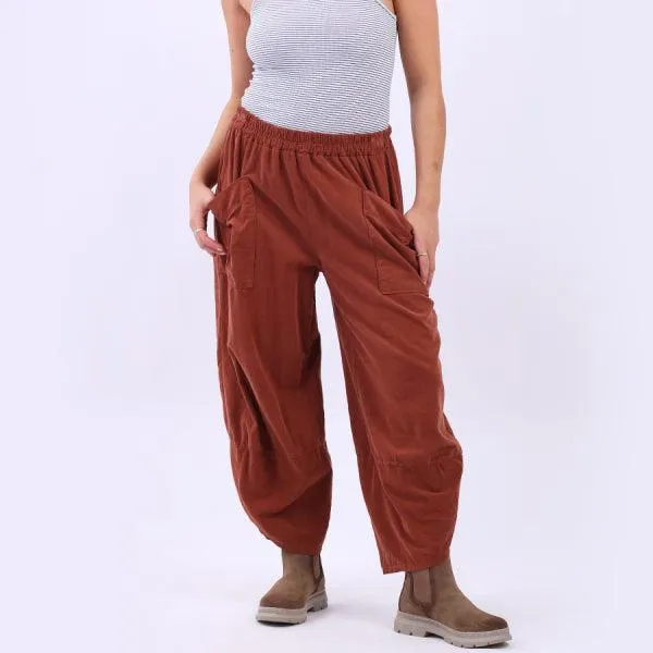 Suzy Balloon Cord Trousers