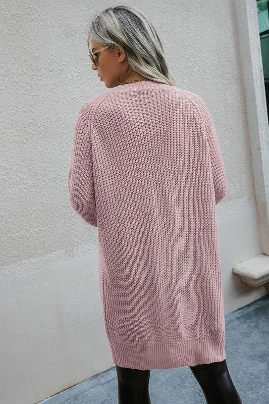 The Cable Style Open Cardigan