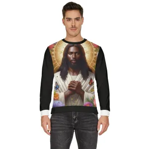 The Last Supper Black Va Lure Fleece Sweater