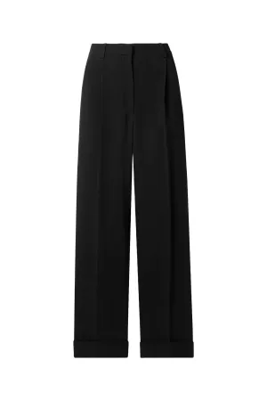 Tor Pleated Cady Wide-Leg Pants