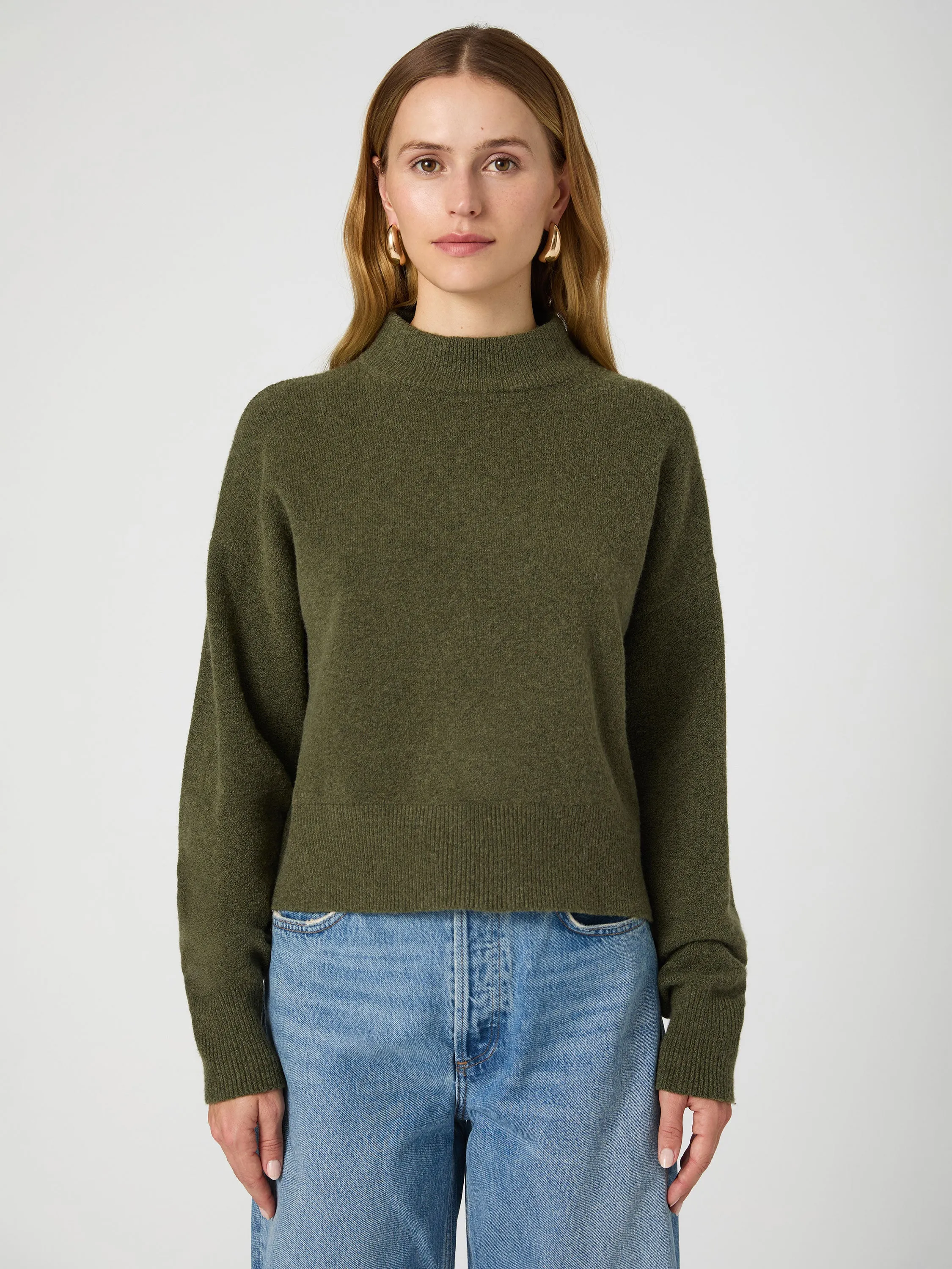 Vhari Mock Neck Sweater