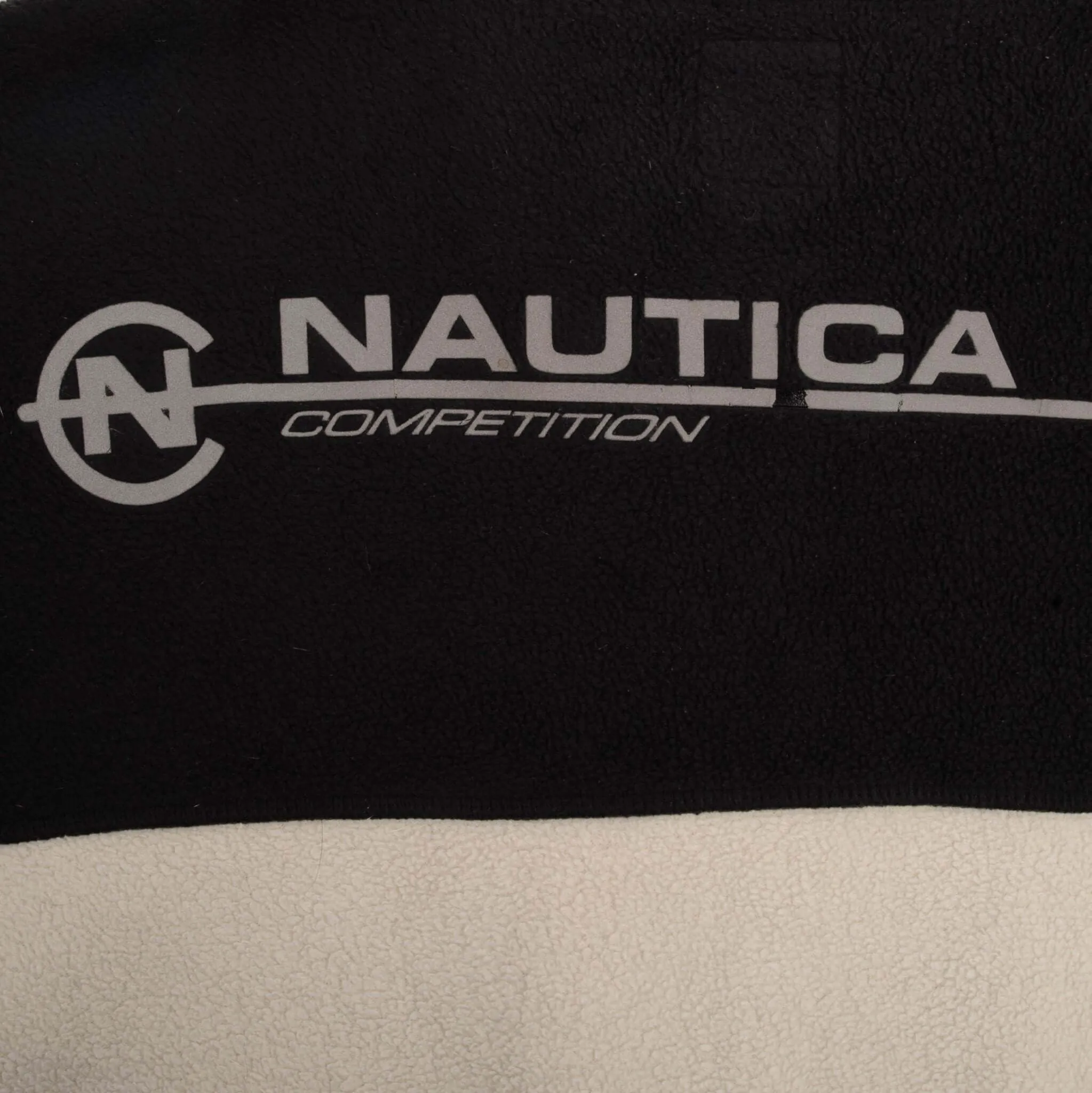 VINTAGE NAUTICA COMPETITION PULLOVER FLEECE JACKET 1990S SIZE 2XL MADE IN USA