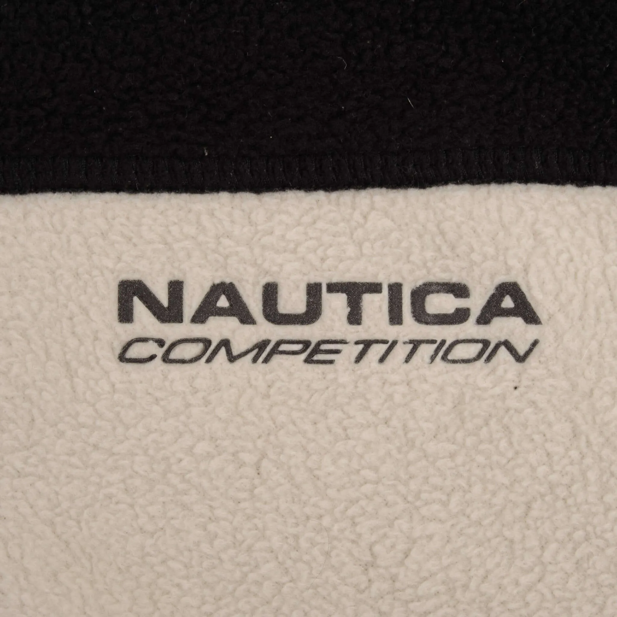 VINTAGE NAUTICA COMPETITION PULLOVER FLEECE JACKET 1990S SIZE 2XL MADE IN USA