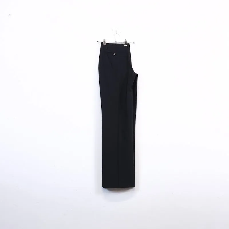 wide leg formal trousers