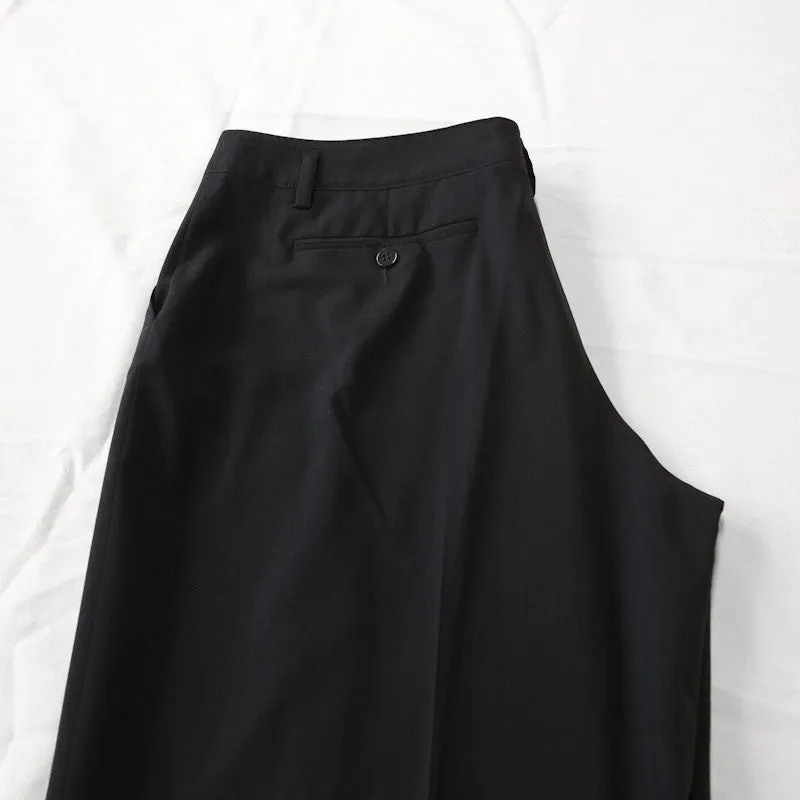 wide leg formal trousers