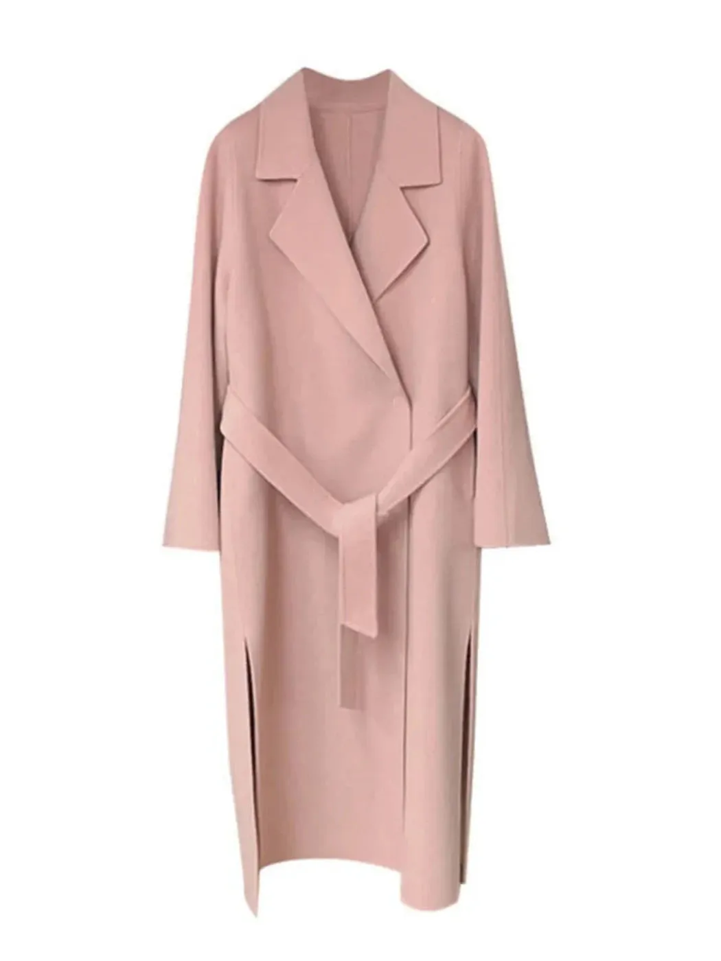 Women's Cashmere Double-Faced Long Coat